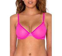 Reggiseno da Donna Elegante e Sexy con Ferretto in Rete Trasparente, Disponibile in Confezione Singola e Doppia!, 3E