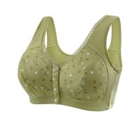Reggiseno da donna senza ferretto aperto anteriore Bra anti cedimento di grandi dimensioni senza spalline morbide reggiseno reggiseno traspirante reggiseno sexy completo copertura confortevole push up