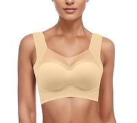 Reggiseno da donna senza ferretto, push up, spalline larghe, anti-sag bralette, reggiseno da donna, supporto per seni grandi, maglietta per una buona tenuta, senza cuciture, taglie