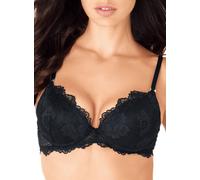 Reggiseno da donna tutto pizzo balconcino imbottito con ferretto Lormar Prestige