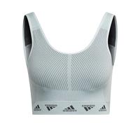 Adidas Aeroknit Light-support Sports Bra Blu S Donna