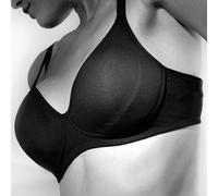 GIOS Reggiseno Cotone Canella (6 circonf. Seno 88/92, Nero)