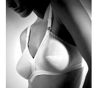 Reggiseno donna Gios in cotone elasticizzato incrociato con coppe doppiate - 142