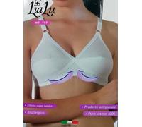 Reggiseno donna Gios o Spiman classico incrociato senza ferretto in puro cotone