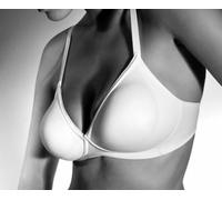 Reggiseno donna Gios senza ferretto non imbottito in cotone con scavo V art Kate