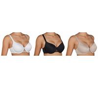Selene Reggiseno Donna Double Push up Imbottito Art. Raquel (4, Bianco)