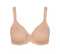 Reggiseno donna in pizzo di cotone Triumph Modern W Beige 95C