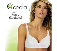Reggiseno donna Infiore in cotone senza ferretto con spalline comfort art Carola