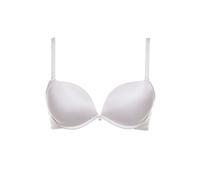 Reggiseno Donna Lormar "Double" In Microfibra Super Push Up A Balconcino Coppa B