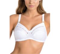 SIèLEI Reggiseno Donna Cotone Senza Ferretto Art. 90 col. E Mis. A Scelta (2, Bianco)