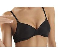 Sielei Mare Reggiseno donna Art. 1556 senza ferretto (2, NERO)