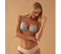 Reggiseno Donna,Triangolo Imbottito Senza Ferretto in Cotone Modal Jadea July