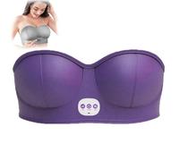 Reggiseno elettrico per massaggio al seno, strumento di miglioramento del seno con impacco caldo, per modellare il petto bello anti cedimenti