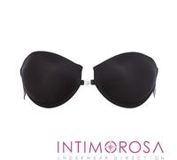 Reggiseno fascia Lormar lynette schiena scoperta spalline trasparenti