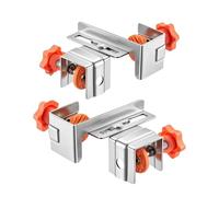 Reggiseno Frontale Cassetto - Set Di Elementi Di Fissaggio Regolabili Per Installazione Di Pannelli - Flange Di Montaggio Per Frontale Del Cassetto, Clip In Acciaio Per Carpenteria Da Cucina E