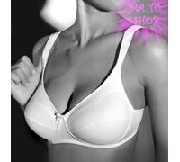 Reggiseno GIOS 972 Coppa B Foderata in Cotone Spalline larghe Cuciture Piatte