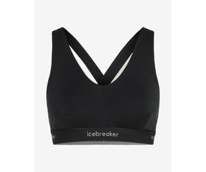 Reggiseno Icebreaker Mer 125 Cool-Lite Sprite Racerback nero puro - XS