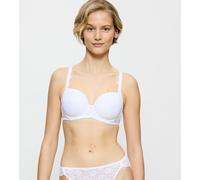 Reggiseno imbottito Amourette Bianco 3 C Tinta unita