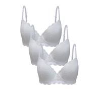 Reggiseno in Pizzo con Ferretto COCONUDA, Confezione da 3 Reggiseni