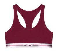 Reggiseno Lacoste Heritage Racer Back - burgundy - Rosso (L)