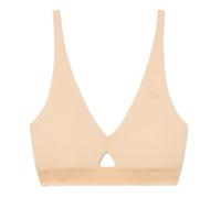 Reggiseno Lacoste Perforated Band Microfiber - beige - Beige (S)