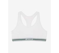 Reggiseno Lacoste Stirpes Logo bianco verde - M