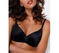 Reggiseno leggermente imbottito 24H lift con sistema infilo-sfilo ferretto, nero, in microfibra. Massimo comfort Nero 3B