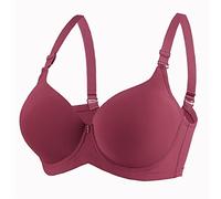 Reggiseno Liscio da Donna Taglie Forti Reggiseni Push up de Cup Bralette Senza Effetti collaterali Reggiseno con Ferretto Reggiseni per Tutti i Giorni a Copertura Totale