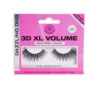 Reggiseno Los Angeles 3D Faux Mink Volume Lashes, facile da usare, extra volume, incl. colla, Dazzling Diva