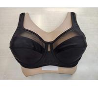 Lovable Reggiseno con Ferretto ad Alto Sostegno Generous Donna, Nero, 75D