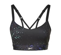 Reggiseno maculato da donna Reebok Lux Multi-Colored Noir 85A/C
