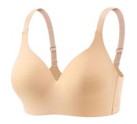 Reggiseno Maternità Donna Moda e Casual Solid Color Underwear Skin Friendly e Comfortable Bra Canotta dimagrante 3 in 1, beige, M
