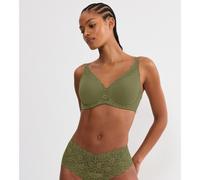 Reggiseno minimizer Amourette Verde 5 C Tinta unita
