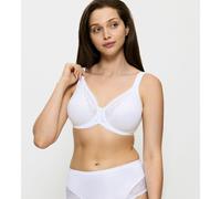 Reggiseno Modern Lace + Cotton Bianco 5 E Tinta unita