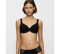 Reggiseno Modern lace+Cotton Nero 5 D Tinta unita