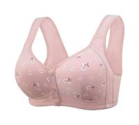 Reggiseno morbido da donna senza buegel con coppe morbide, buona tenuta, per lo sport, minimizzatore, con scollo profondo, push up, reggiseno classico senza ferretto, maglietta per il seno sospeso