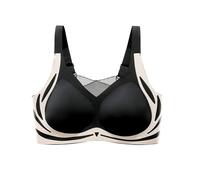 Reggiseno Morbido E Senza Cuciture Per Mastectomia Reggiseno Post-operatorio Da Donna, Comodo E Di Supporto Bra Senza Ferretto A Copertura Totale Per Protesi Mammarie(Black,XL)