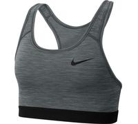 Reggiseno Nike Dri-Fit Swoosh Band Bra Non Pad - smoke grey/htr/black - Grigio (XS)
