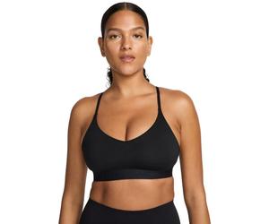 Reggiseno Nike Indy Light Support Padded Adjustable Sports Bra - black/black - Nero (S)