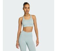 adidas performance - Optime - Reggiseno da allenamento a supporto elevato color salvia wonder-Verde L A-B Cup