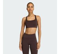 adidas Performance - Optime - Reggiseno da allenamento a supporto medio color caffè aurora-Marrone 2XS
