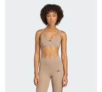 ADIDAS PERFORMANCE Reggiseno sportivo 'Aeroimpact Luxe' mocca, Taglia L