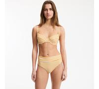 Reggiseno per bikini a righe Giallo 4 B A righe