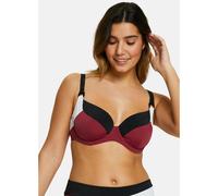 Reggiseno per bikini Beyond The Beach Rosso 2 E Tinta unita