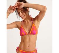 Reggiseno per bikini triangolo Bluco Althea Rosa XL Floreale