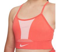 Reggiseno per ragazze Nike Dri-Fit Indy Seamless Bra G - magic ember/magic ember - Multicolore (M)
