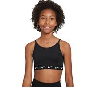 Reggiseno per ragazze Nike Dri-Fit One Sports - black/white - Nero (XL)