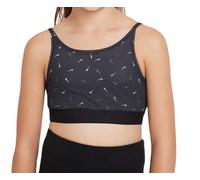 Reggiseno per ragazze Nike Dri-Fit Trophy Light-Support Sports - black/white - Nero (L)