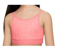 Reggiseno per ragazze Nike Dri-Fit Trophy Light-Support Sports Bra - sea coral - Arancione (M)
