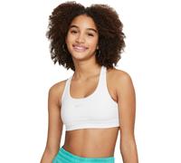 Reggiseno per ragazze Nike Girls Swoosh Sports Bra - Bianco M